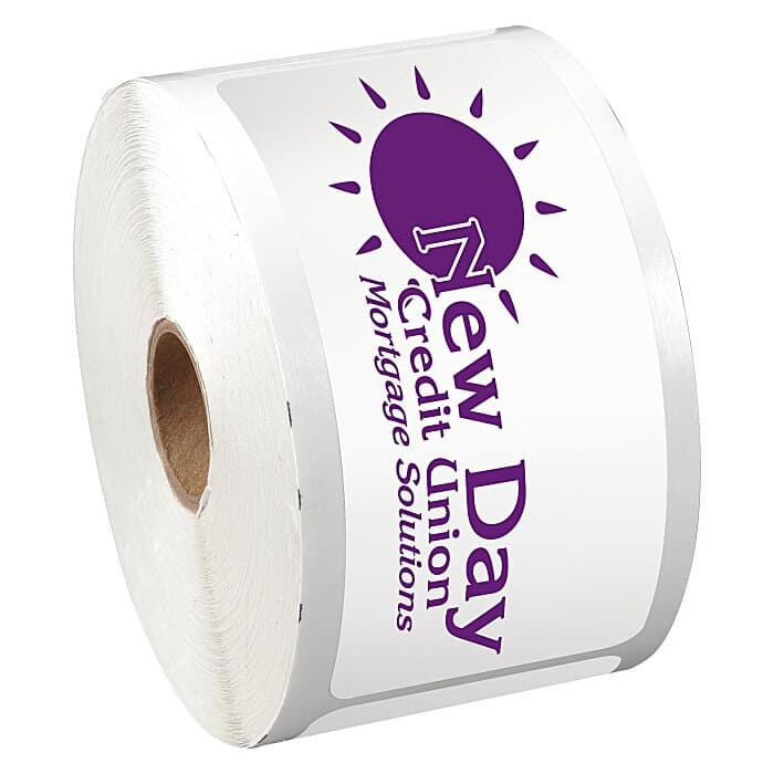 Sticker by the Roll - Rectangle - 2 inches x 4-5/8 inches