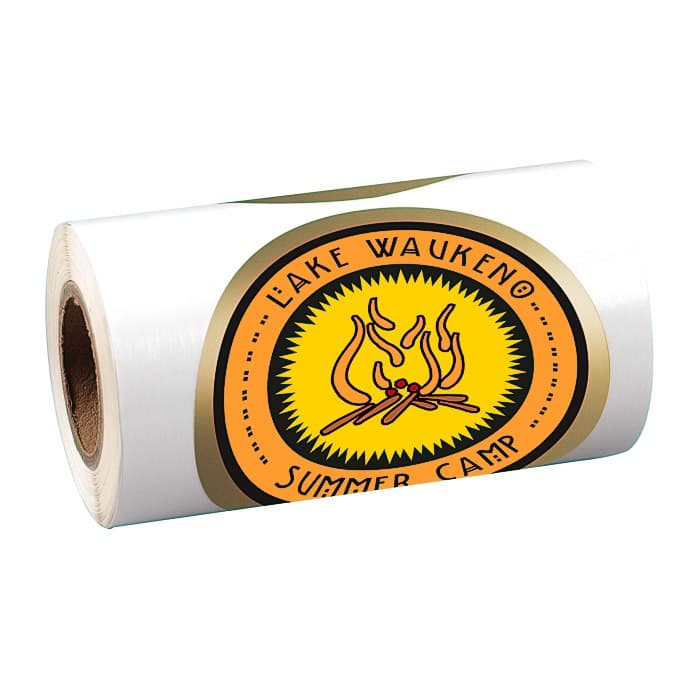Full Color Sticker by the Roll - Circle - 2 3/4 inches