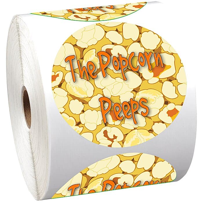 Full Color Sticker by the Roll - Circle - 3-1/2 inches