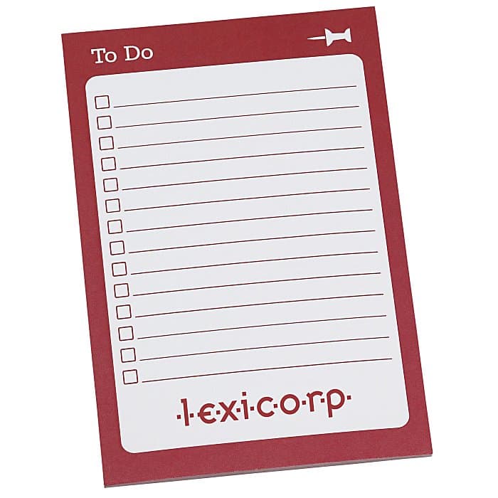 Scratch Pad - 6 inches x 4 inches - To Do - 50 Sheet