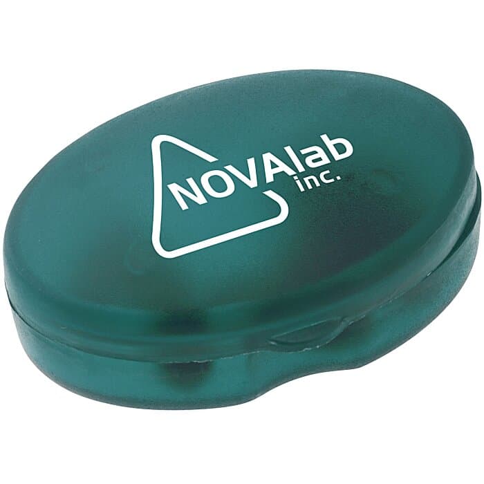 Oval Pill Box - Translucent