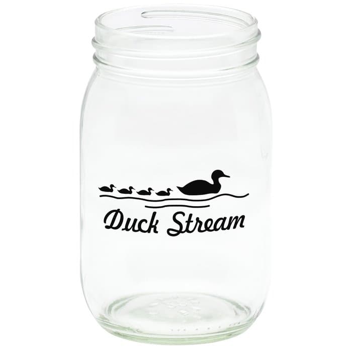 Glass Mason Jar - 16 oz