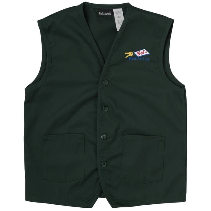 Apron Vest with Two Waist Pockets