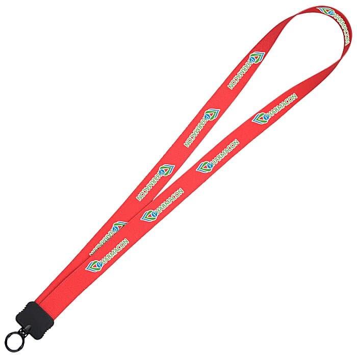 Dye-Sub Lanyard - 3/4 inches - 32 inches - Plastic O-Ring