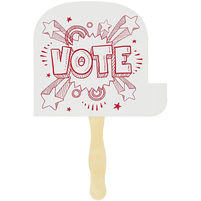 Hand Fan - Elephant