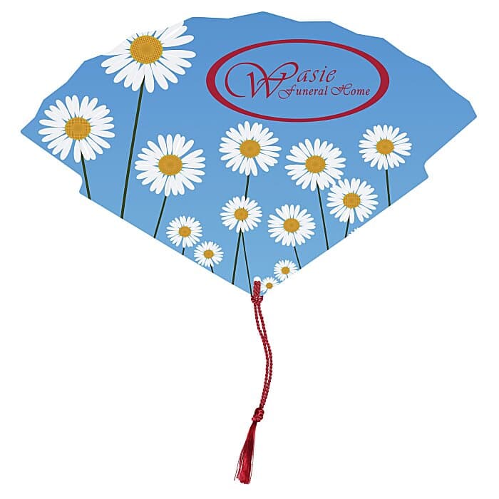 Tassel Hand Fan - Full Color