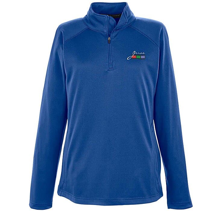 Compass Stretch Tech-Shell 1/4-Zip Pullover - Ladies' - Embroidered