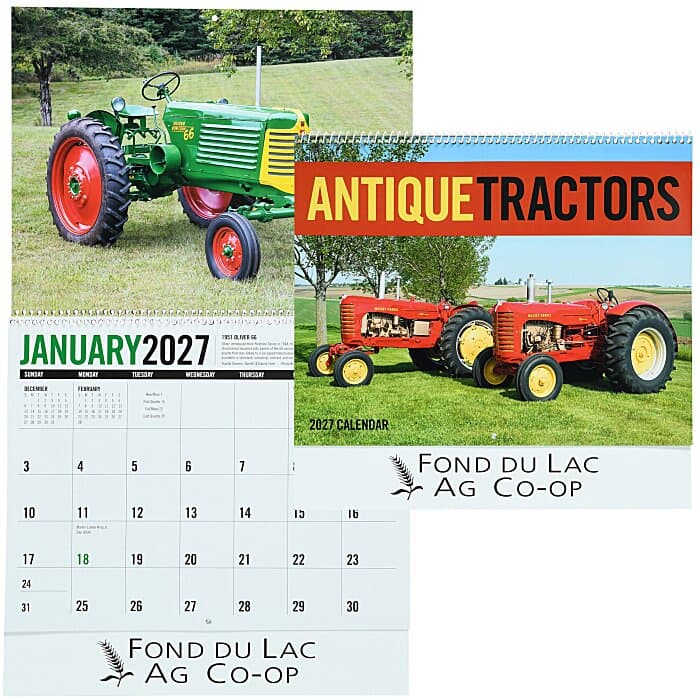 Antique Tractors Calendar