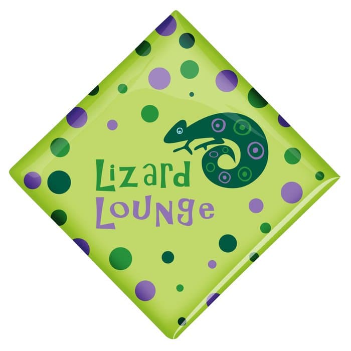 Button Magnet - Square - 2 inches x 2 inches
