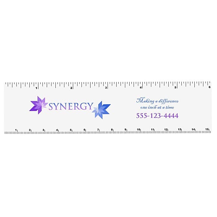 Magnetic Ruler - 6 inches
