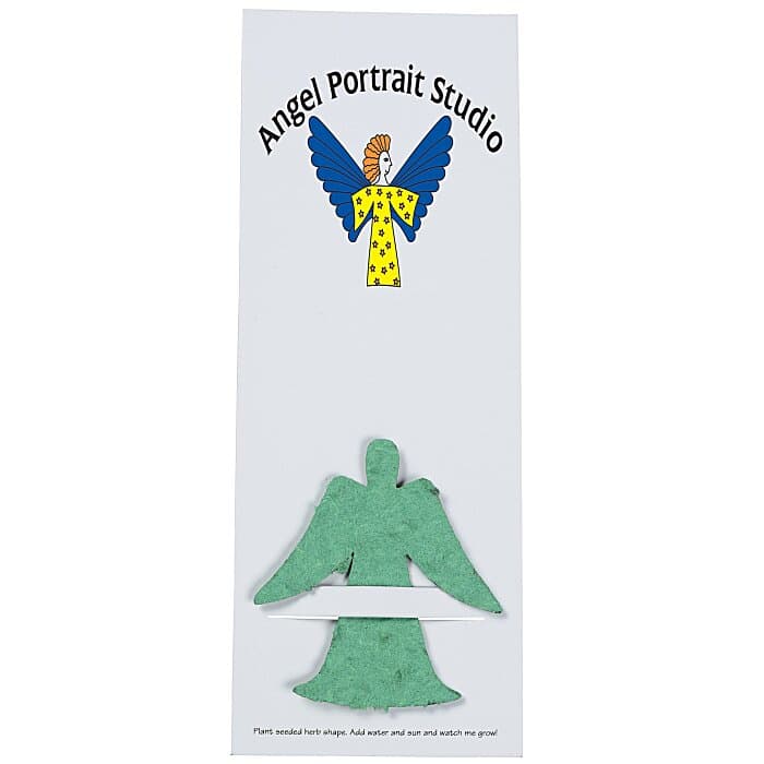 Plant-A-Shape Herb Garden Bookmark - Angel