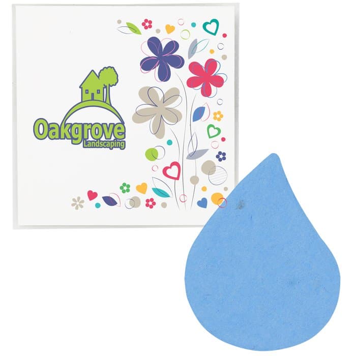 Plant-A-Shape Flower Seed Packet - Teardrop