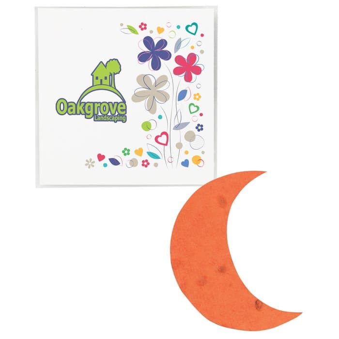 Plant-A-Shape Flower Seed Packet - Crescent