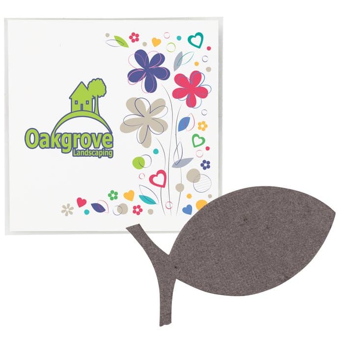 Plant-A-Shape Flower Seed Packet - Fish