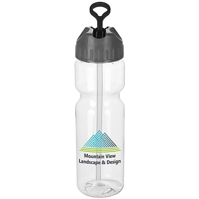 Clear Impact Olympian Bottle with Sport Lid - 28 oz