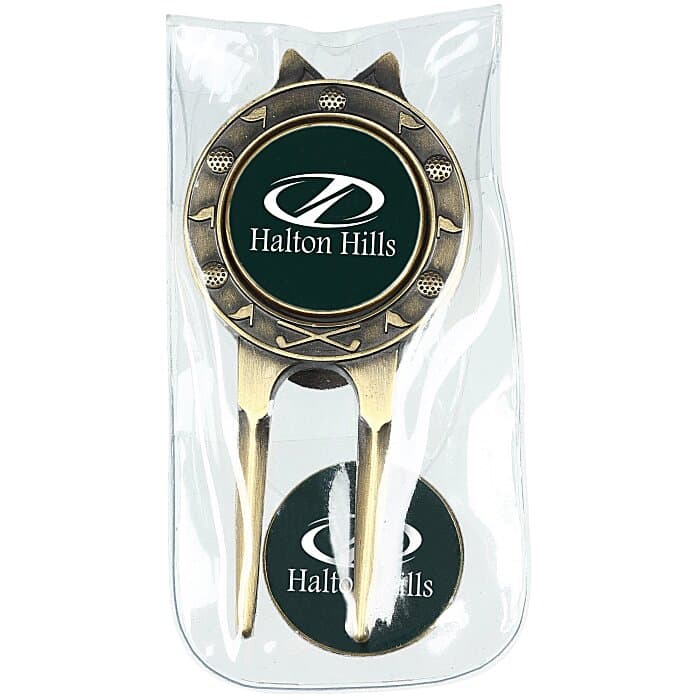 Deluxe Divot Tool and Marker Set