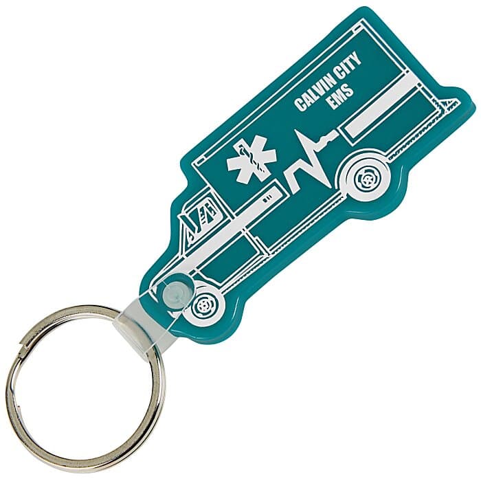 Ambulance Soft Keychain - Opaque