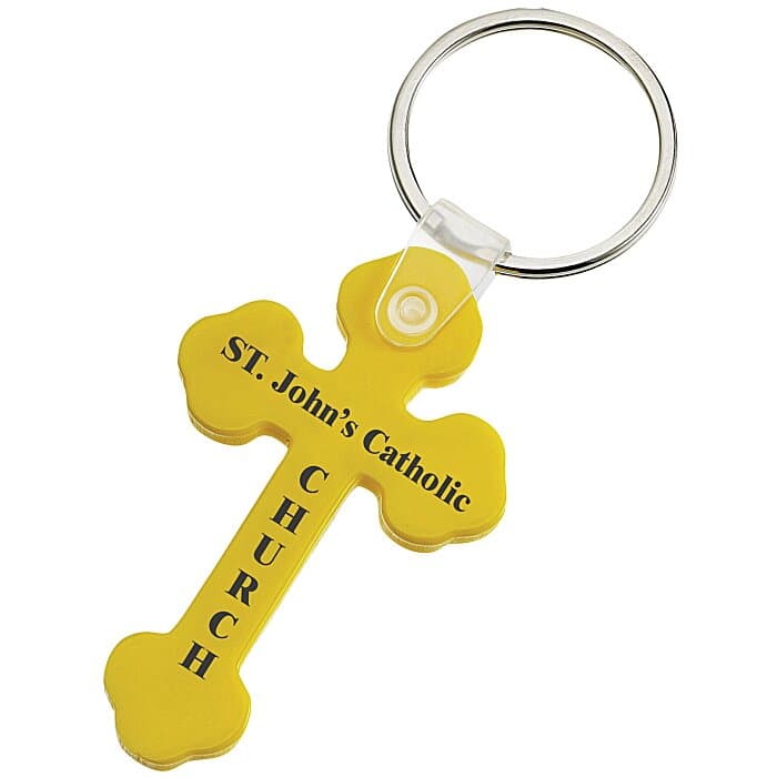Cross Soft Keychain - Opaque