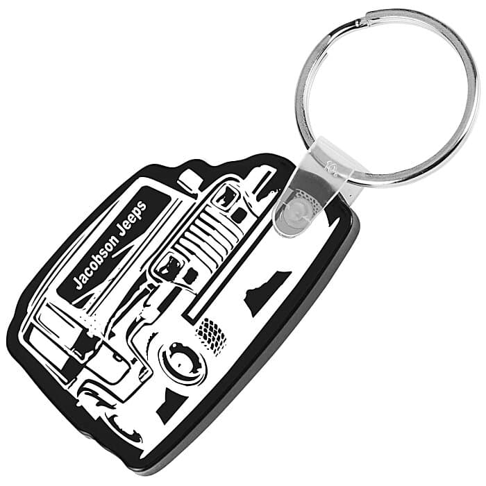 Jeep Soft Keychain - Opaque