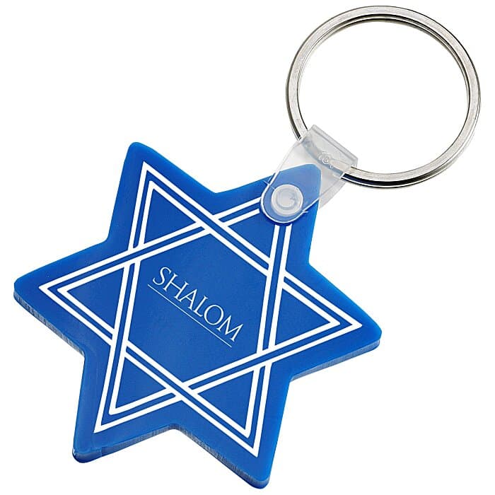 Star of David Soft Keychain - Opaque