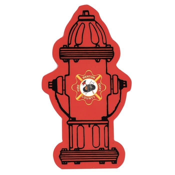 Flat Flexible Magnet - Fire Hydrant