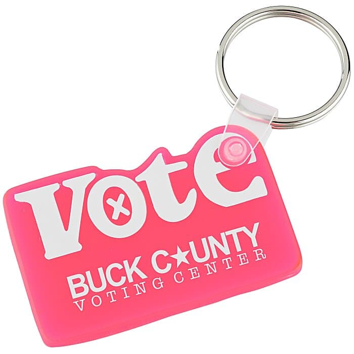 Vote Soft Keychain - Translucent