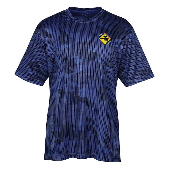 Challenger Camo Performance Tee - Men's - Embroidered