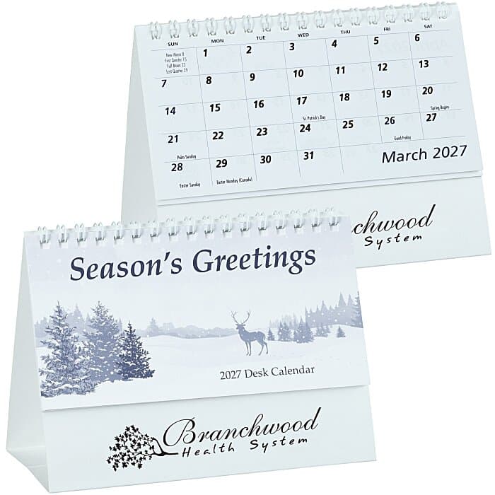 Tent Desk Calendar