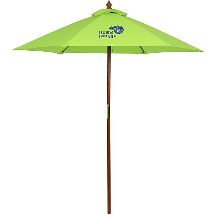Wood Market Umbrella - 7 feet