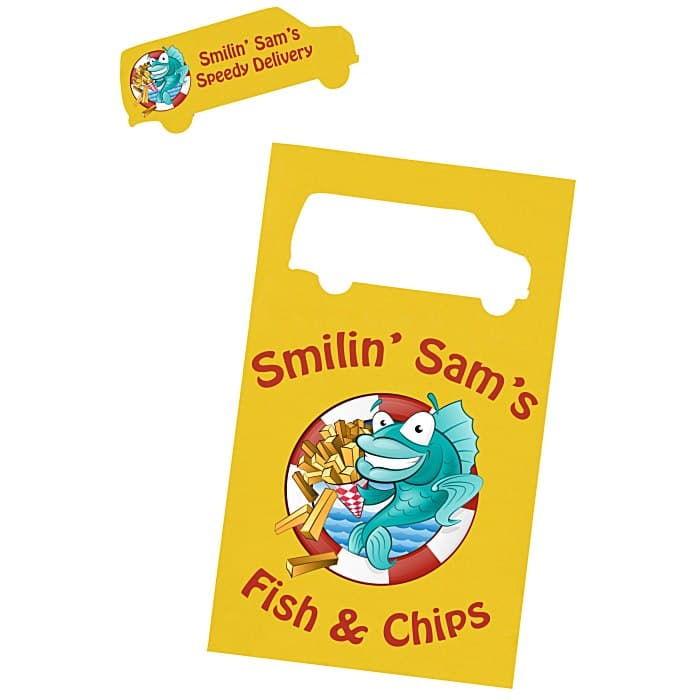 Peek a Boo Billboard Magnets - 30 mil - 3 inches x 5 inches - Van