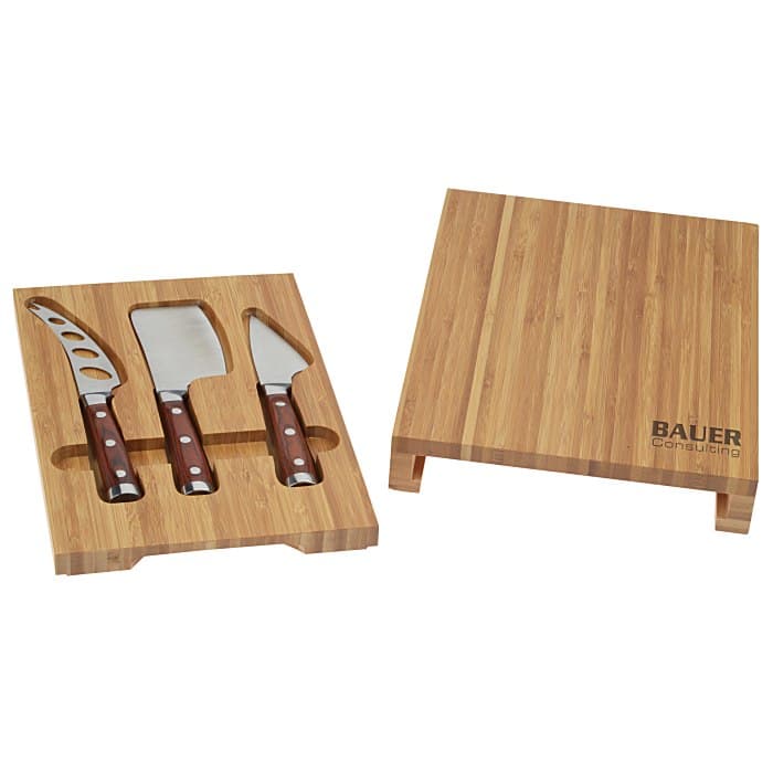 Bamboo Cheese Set