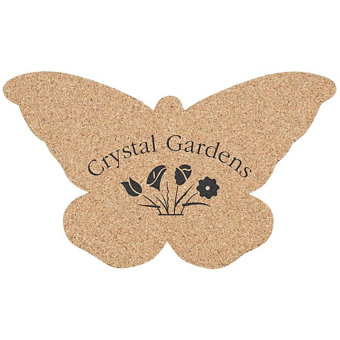 Cork Coaster - Butterfly