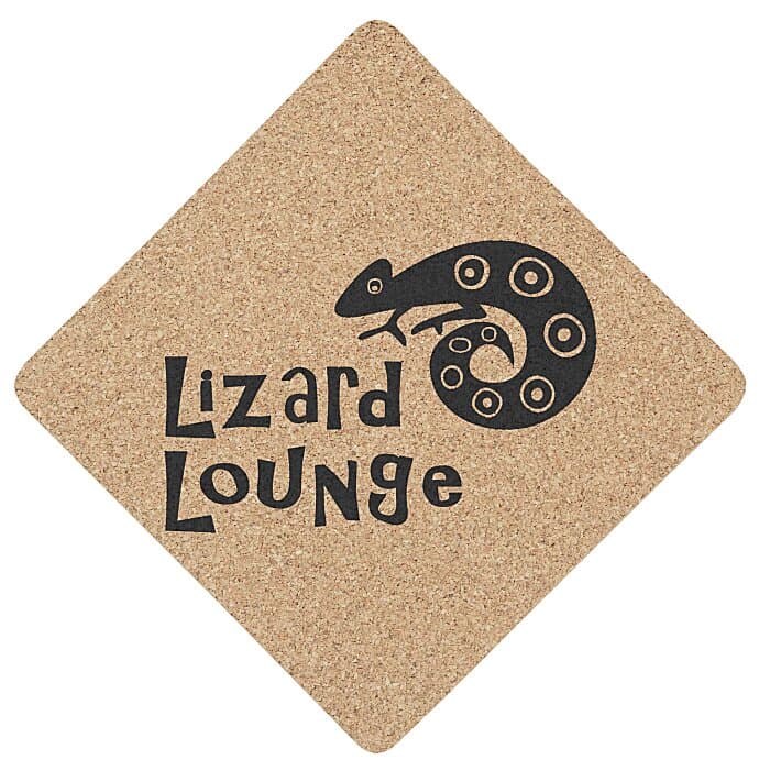 Cork Coaster - Diamond