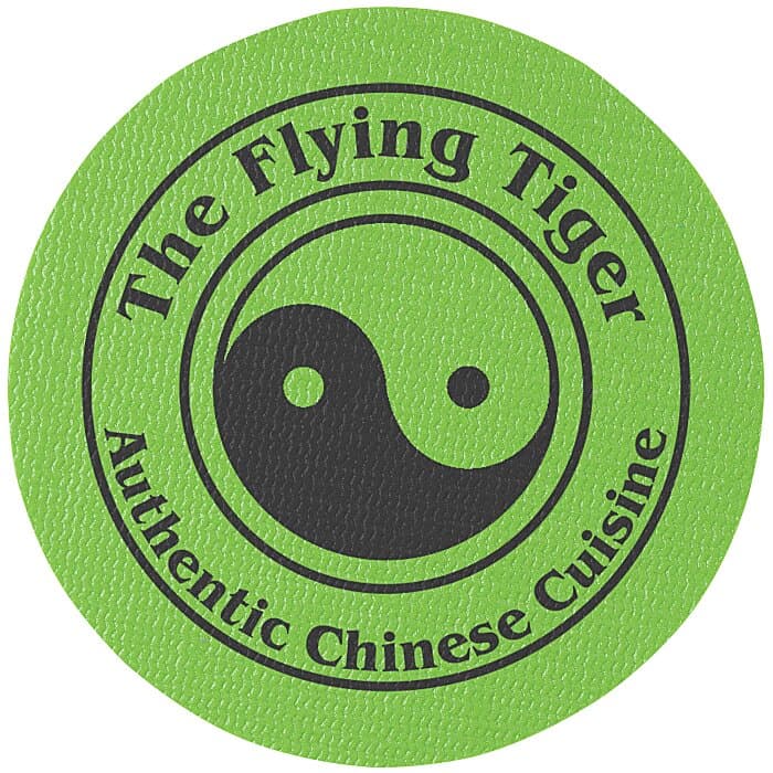 Vinyl Coaster - 4 inches Circle