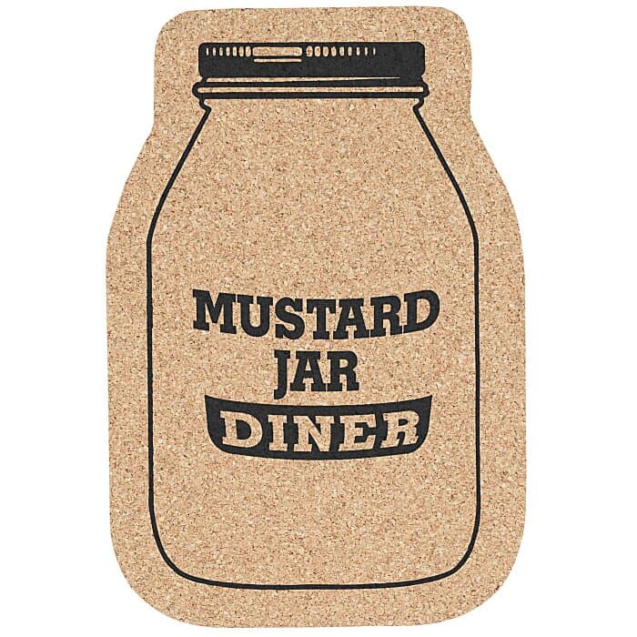 Large Cork Coaster - Wide Mouth Jar