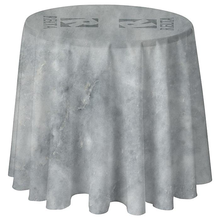 Serged Round Table Throw - Bar Height - Full Color