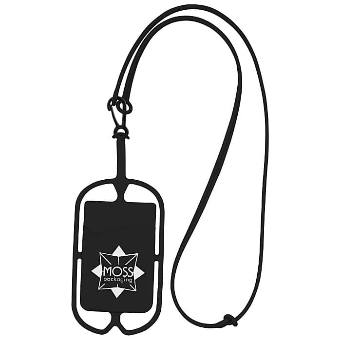 Silicone Smartphone Pocket with Strap