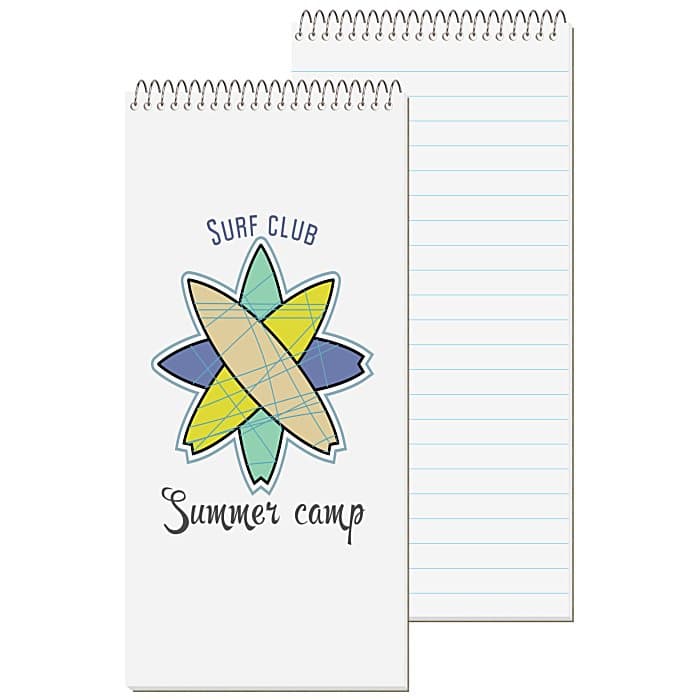 Reporter Top Bound Notebook - 8 1/4 inches x 4 inches - FC