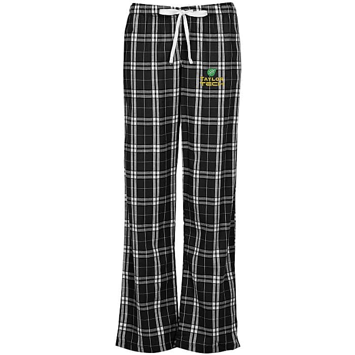 Flannel Plaid Pants - Ladies'