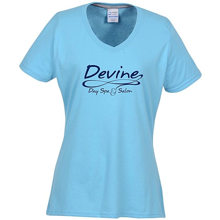 Principle Performance Blend Ladies' V-Neck T-Shirt