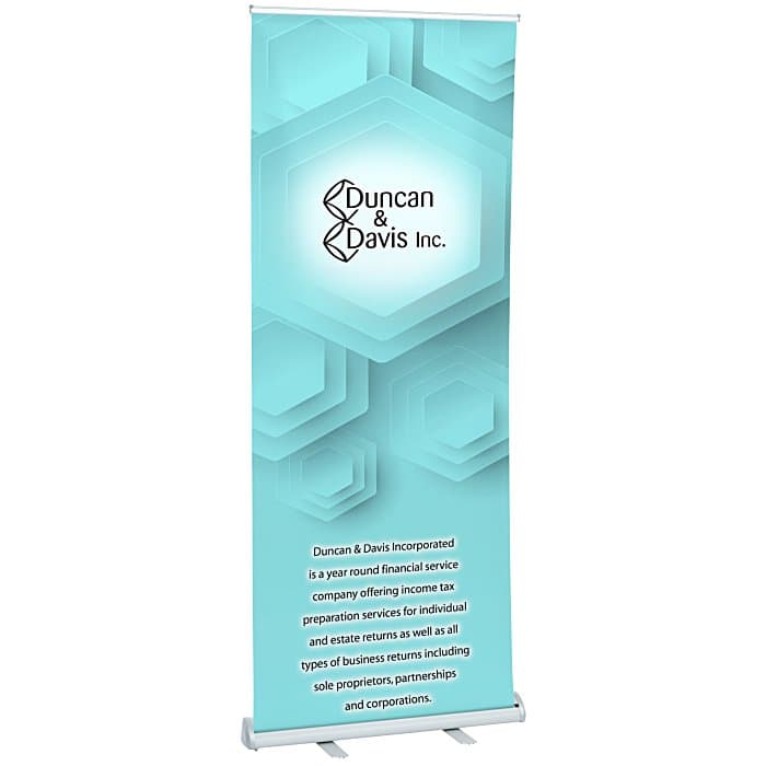 Value Retractable Banner Display - 31-1/2 inches
