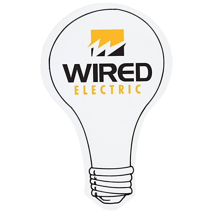 Flat Flexible Magnet - Light Bulb - Large