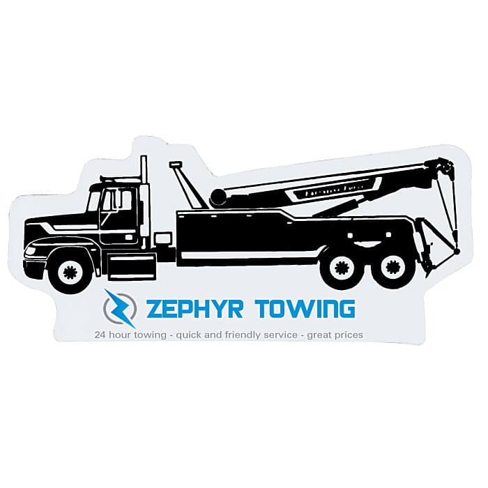 Flat Flexible Magnet - Tow Truck
