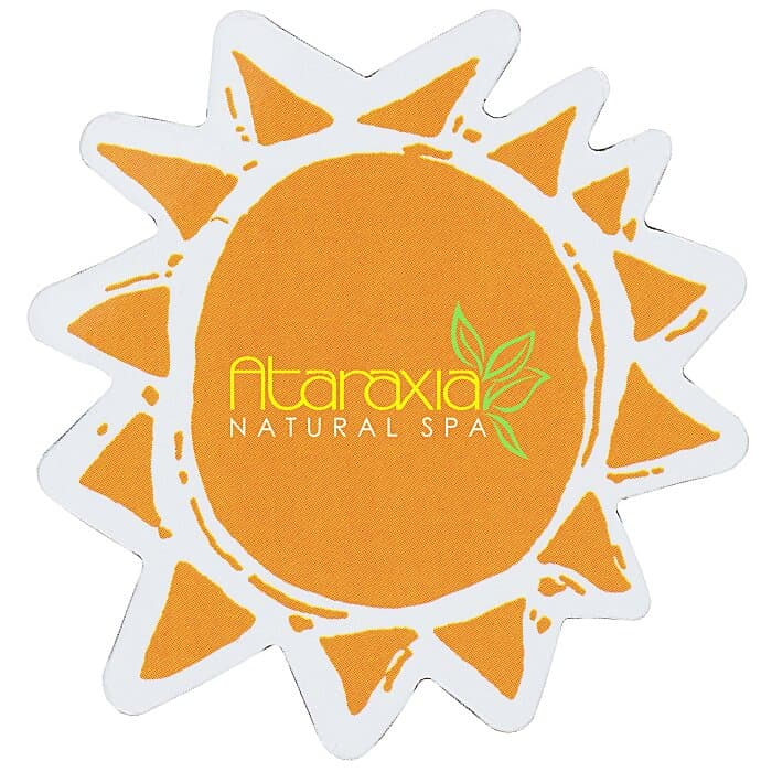 Flat Flexible Magnet - Sun