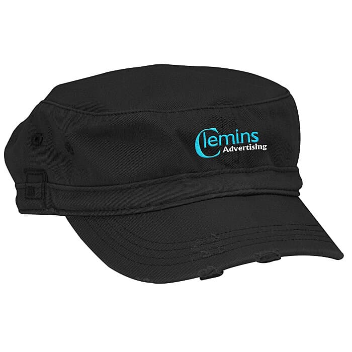 Torn Military Cap