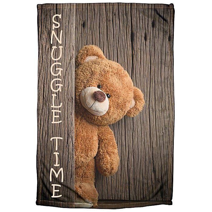 Full Color Tahoe Microfleece Baby Blanket