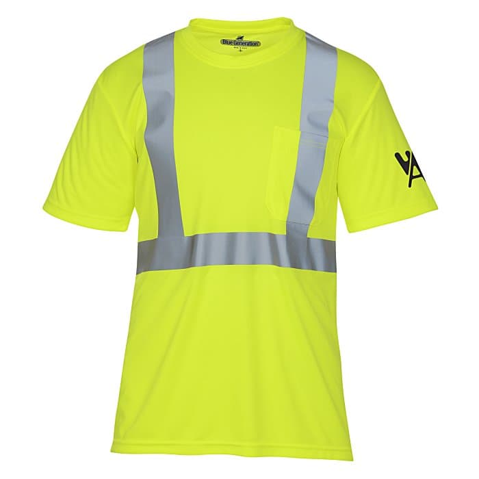 High Vis Reflective Pocket T-Shirt