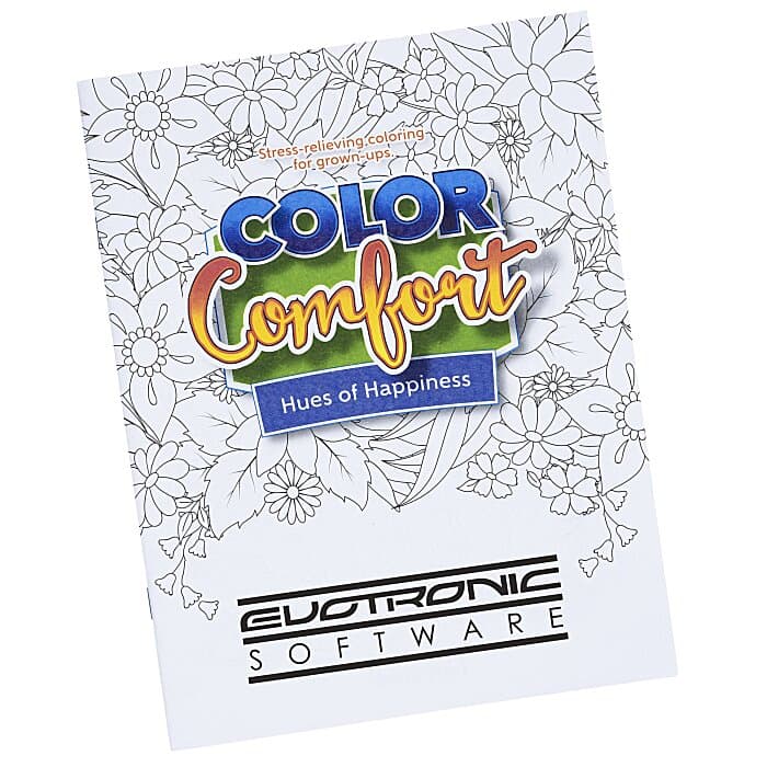 Color Comfort Grown Up Coloring Book - Hues of Happiness