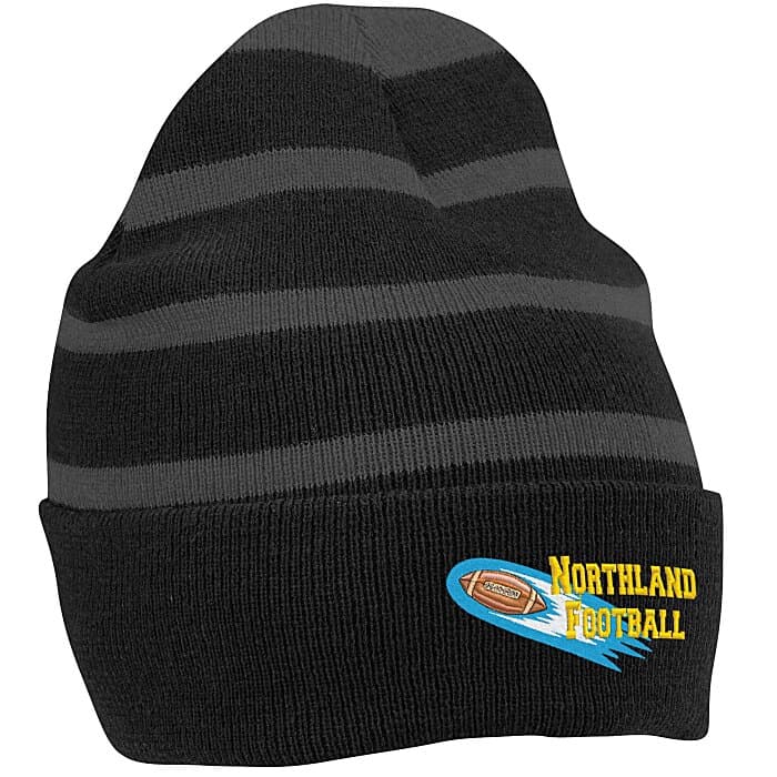 Striped Cuff Beanie