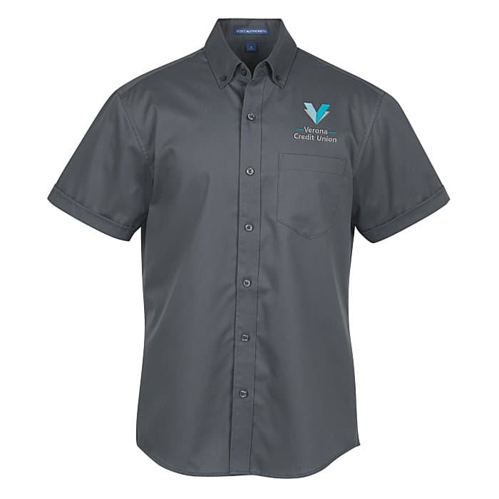 Performance Twill Short Sleeve Shirt - Men's